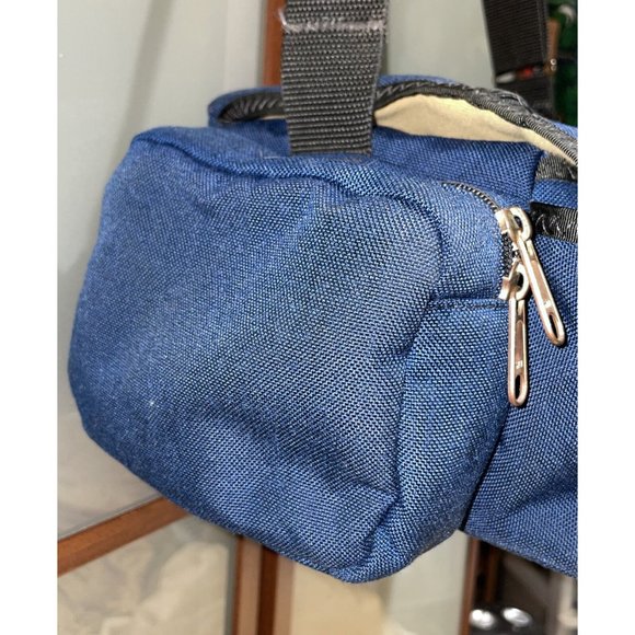 Eddie Bauer Vintage Canvas & Leather Adventure Field Utility Fishing Camera Bag - Picture 7 of 13